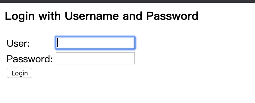 SSM集成SpringSecurity(三)使用FormLogin方法实现认证