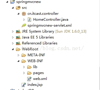 springMVC框架搭建