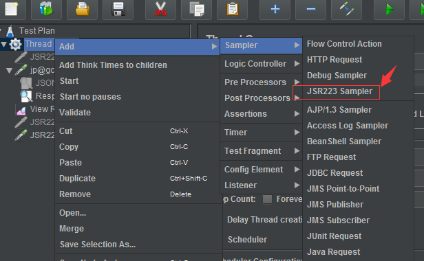 jmeter 执行python脚本