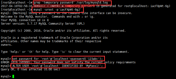 CentOS 7 安装 LNMP 环境(PHP7 + MySQL5.7 + Nginx1.10)