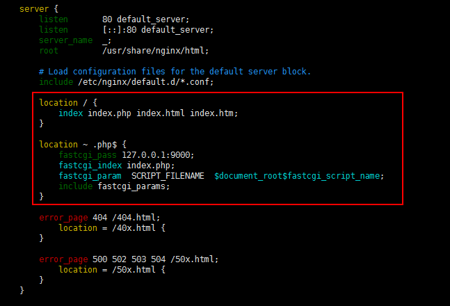 CentOS 7 安装 LNMP 环境(PHP7 + MySQL5.7 + Nginx1.10)