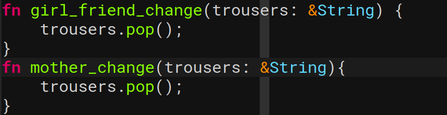 学习新时代编程语言Rust-13裤子太长了