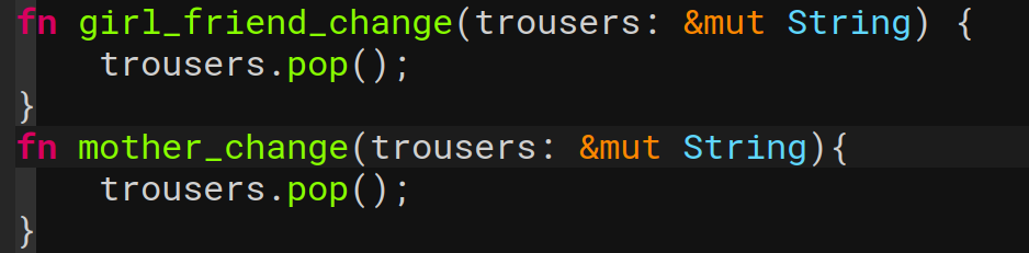 学习新时代编程语言Rust-13裤子太长了