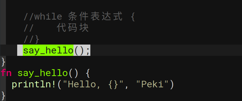 学习新时代编程语言Rust-10函数