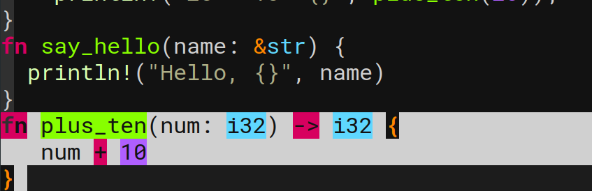 学习新时代编程语言Rust-10函数
