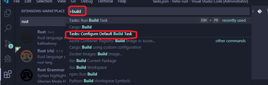 [易学易懂系列|rustlang语言|零基础|快速入门|（2）|VSCODE配置]