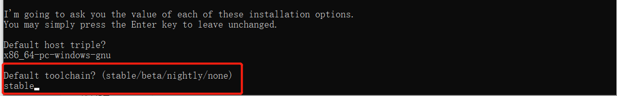 Windows下安装Rust