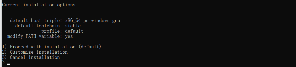 Windows下安装Rust