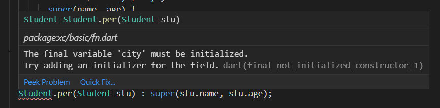 Dart 例子实战 标准构造函数,可选参数,默认参数,初始化列表,命名构造函数,工厂构造函数,命名工厂构造函数,get,set,静态方法,抽象方法,抽象类,泛型,dart编程小技巧