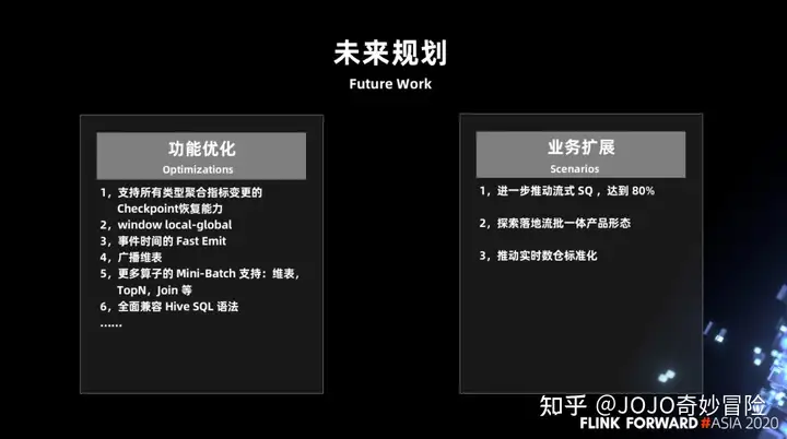 Flink SQL – 字节跳动Flink实践与优化