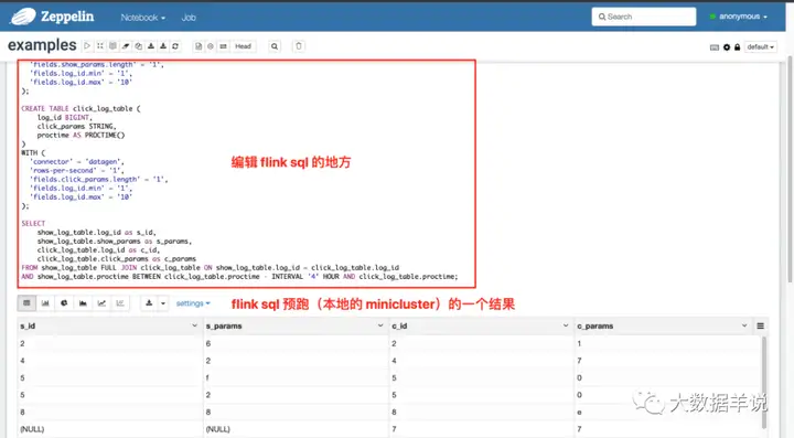 FLINK SQL 实践 – （十六）：flink sql 开发利器之 Zeppelin