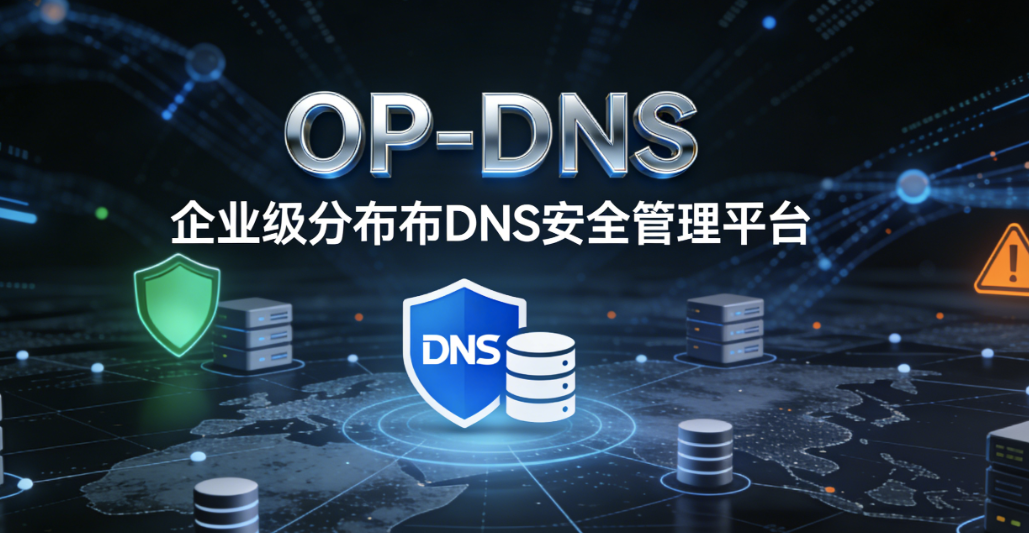 OP-DNS企业级DNS 安全管理平台筑牢网络安全第一道防线