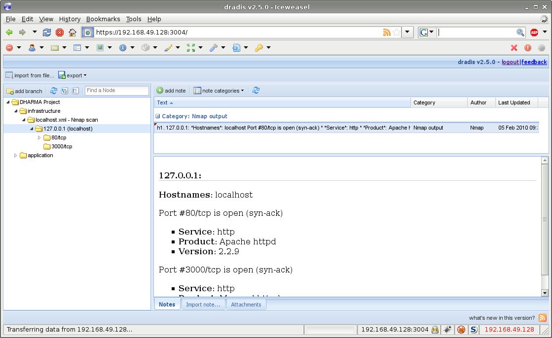 Dradis 2.7.2 发布，安全评估信息分享