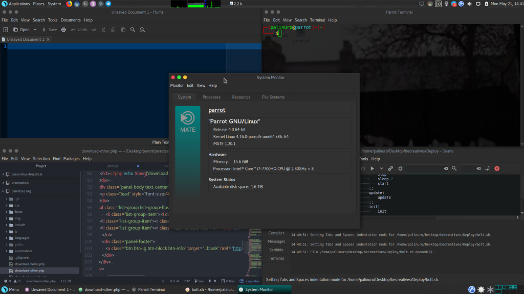 Parrot Security OS 4.0 发布,面向安全的操作系统