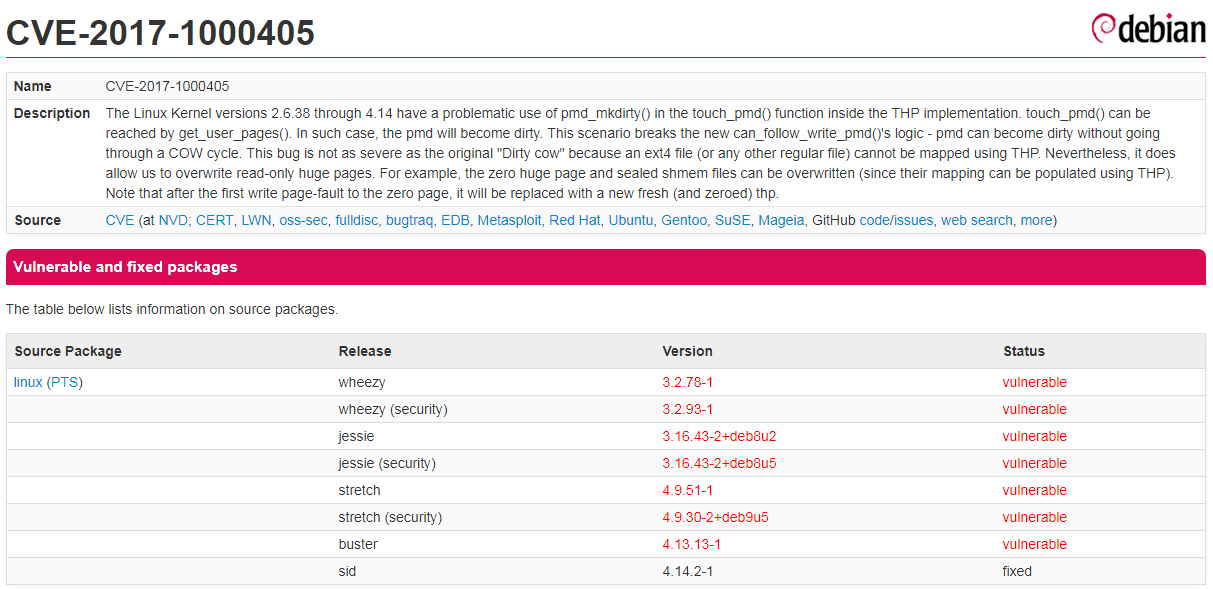 “脏牛”内核漏洞修复补丁存在缺陷 “大脏牛”漏洞来袭