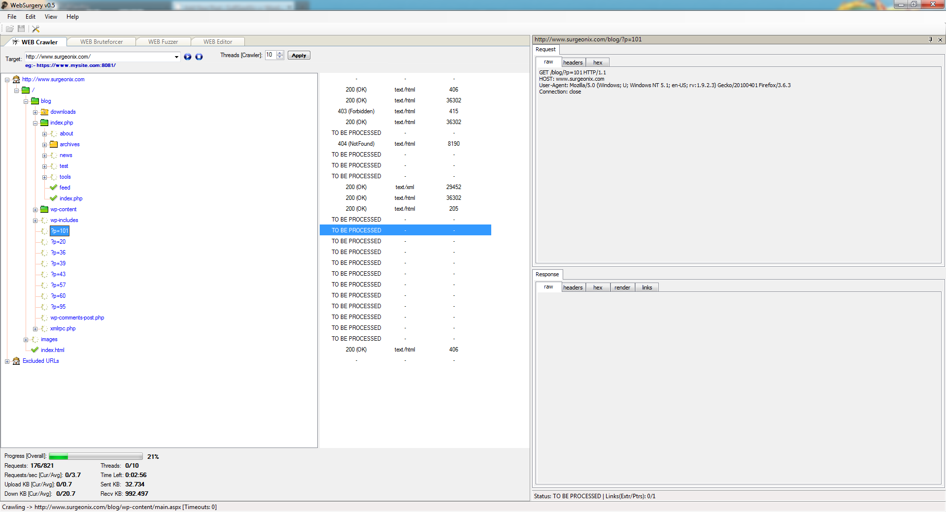 WebSurgery 0.6 发布，Web应用安全测试