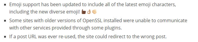 WordPress 4.4.1 安全和维护版本发布