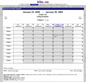 WebCalendar 1.2.5 发布，安全漏洞修复