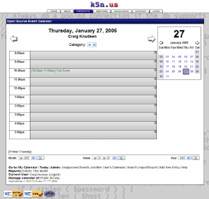 WebCalendar 1.2.5 发布，安全漏洞修复