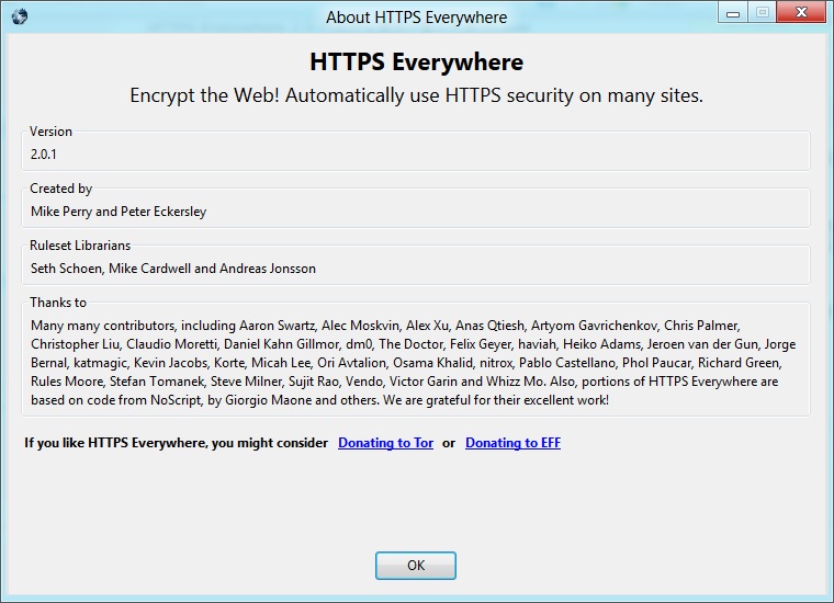 用于火狐浏览器的HTTPS-Everywhere 2.0扩展 HTTPS Everywhere 2.0 网络安全漏洞示警与支持Chrome