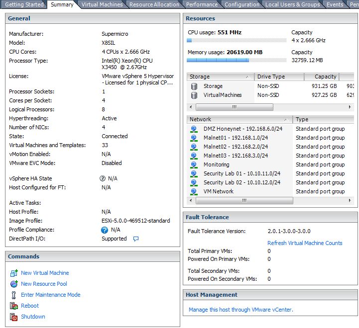 ESXi 安全实验室