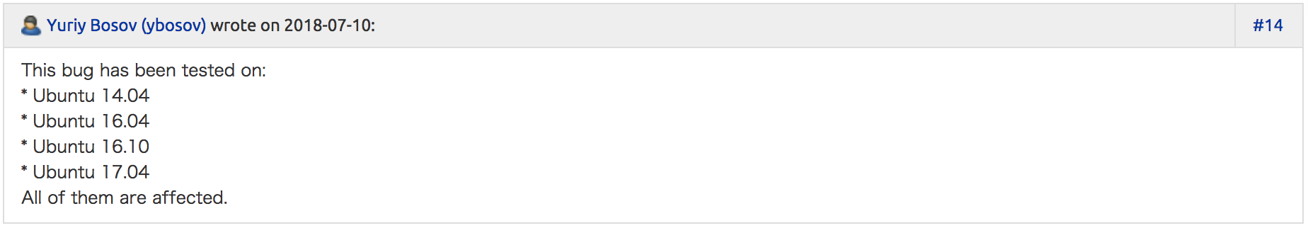 Ubuntu 锁屏界面存在漏洞,任意输入密码都能登入系统