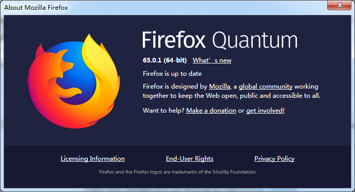 Firefox 65.0.1 发布，修复多个严重的安全漏洞