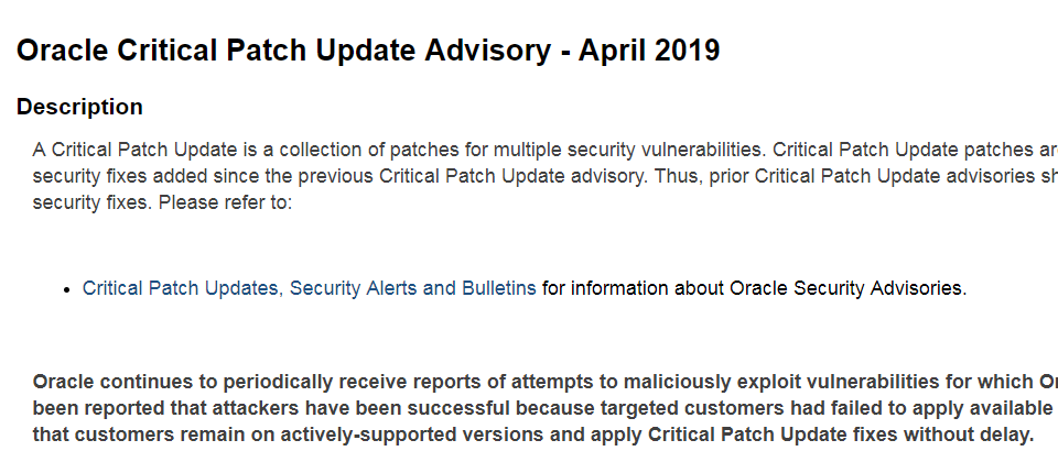甲骨文例行更新又来了，这次修复了 297 个漏洞