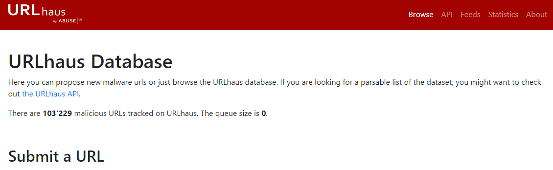 安全机构 abuse.ch 公布近10万个恶意网站
