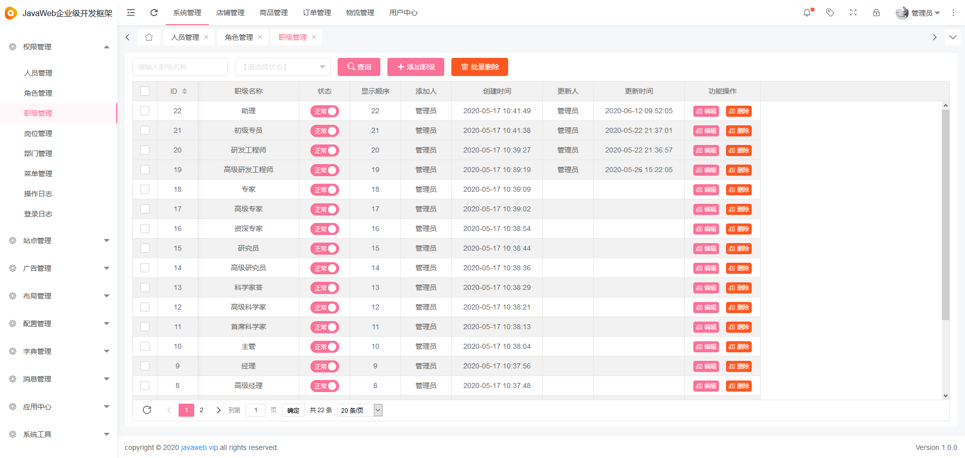 UWeb v1.1.0 发布，优化 Shiro 安全认证模块