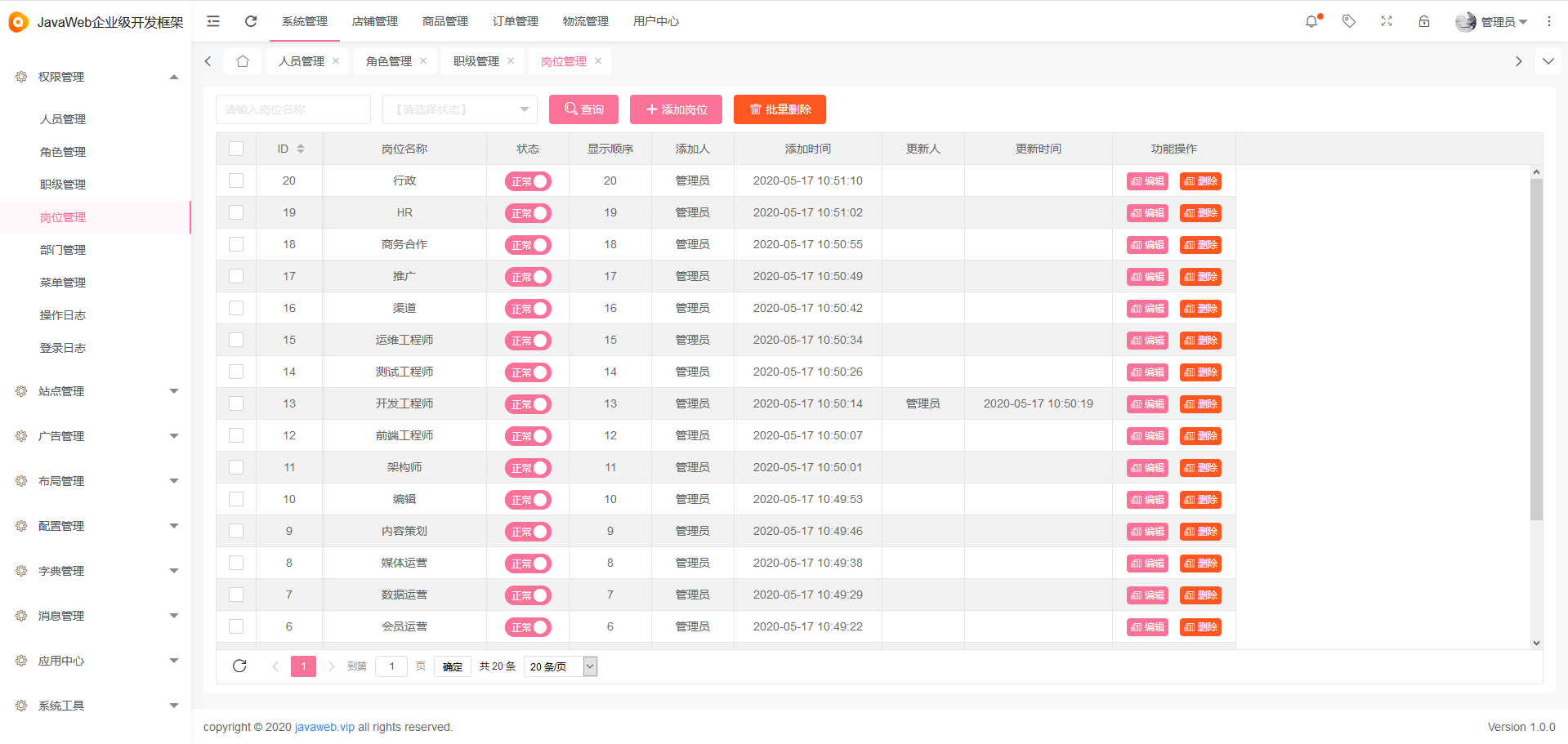 UWeb v1.1.0 发布，优化 Shiro 安全认证模块